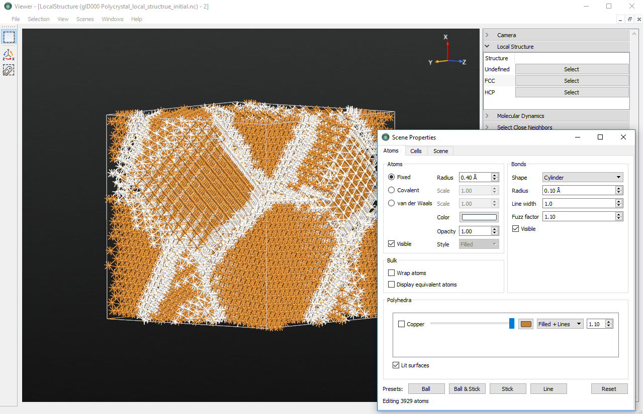 copper voronoi quantumwise