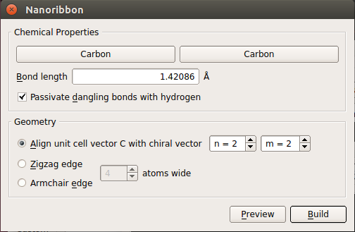 graphyne with quantumwise