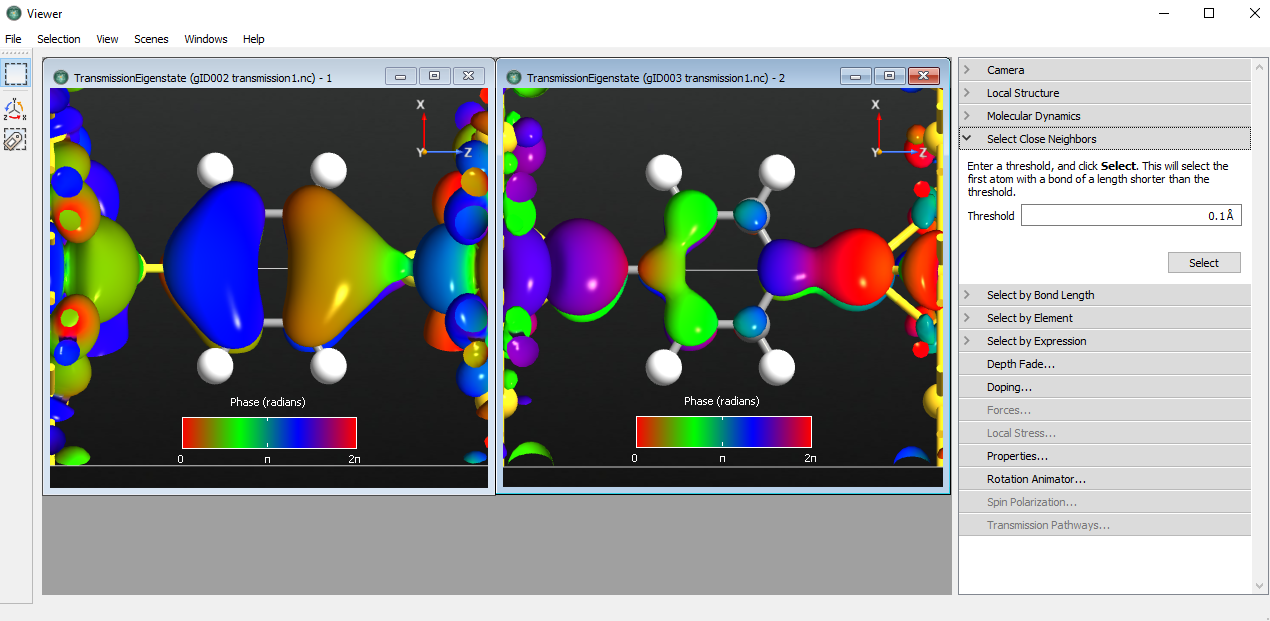 how to change a bond length in vnl quantumwise